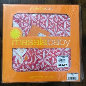 Masala Baby Girl Quilted Blanket 40x60